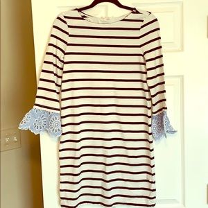 Beachlunchlounge striped t-shirt style dress